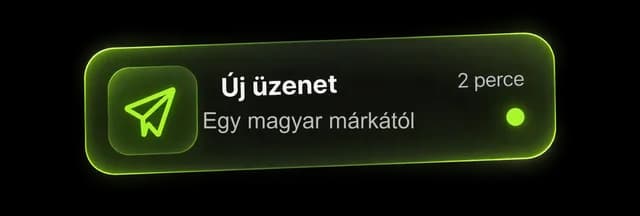 Új üzenet — egy magyar márkától